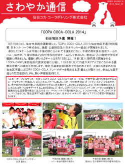 COPA COCA-COLA 2014