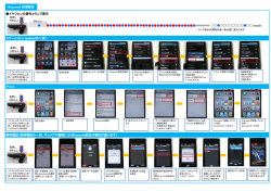 イヤフォンの操作とランプ表示 スマートフォン（andriodの一例） Bluetooth