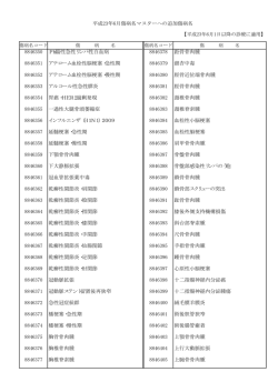 2011年6月傷病名マスターへの追加・廃止一覧(PDF:55KB)