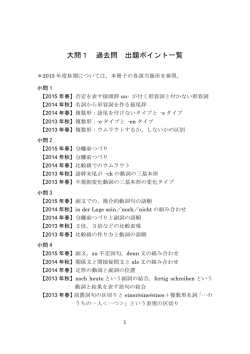 独検2級 大問1 出題「新パターン」