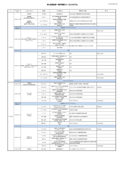 第1回福島第一廃炉国際フォーラムプログラム