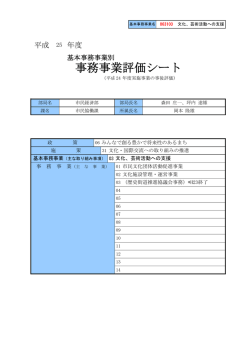 （市民協働課）3103 文化、芸術活動への支援