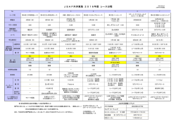 JSAF外洋東海 2016年度 レース日程