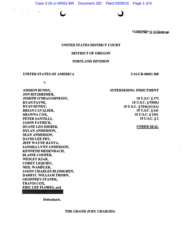 Case 3 16 Cr Br Document 2 Filed 03 09