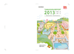 たましんレポート2013 （PDF形式：6.5MB）
