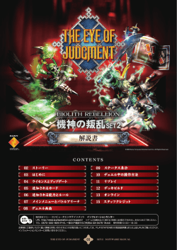 解説書 - PlayStation