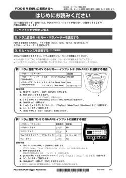 はじめにお読みください