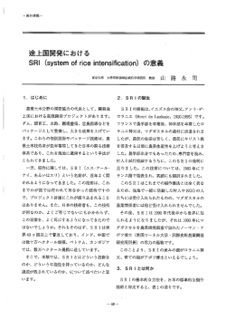 途上国開発における