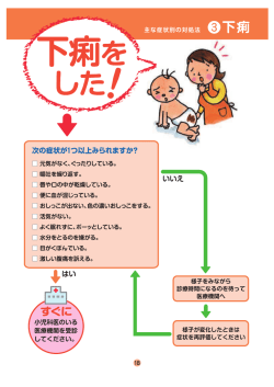 次の症状がーつ以上みられますか?