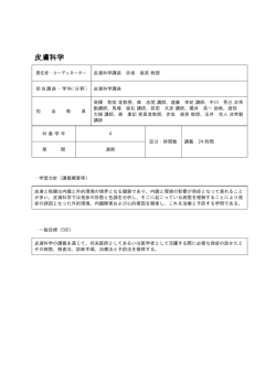 皮膚科学