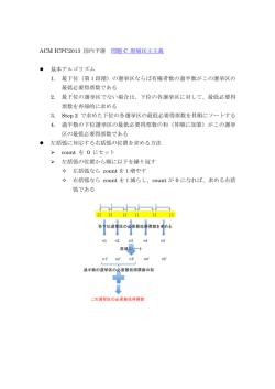 ACM ICPC2013 国内予選 問題 C 階層民主主義 基本アルゴリズム 1
