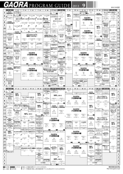 NFL 2013 プロ野球中継 NFL 2013 プロ野球中継 プロ野球