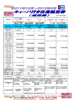 メキシコ観光 TEL：03（5643）6161 FAX：03（5643）6125