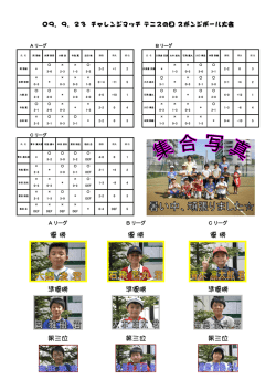 09テニスの日 結果