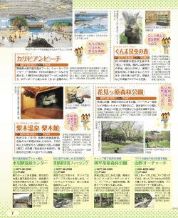 梨木温泉 梨木館 花見ヶ原森林公園 ぐんま昆虫の森 カリビアンビーチ