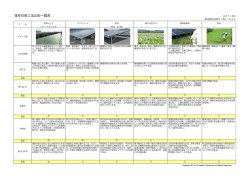 雑草対策工法比較一覧表はこちら