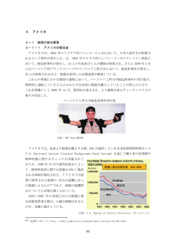 4－1 銃砲行政の概要