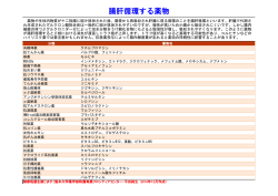 腸肝循環する薬物