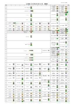2016年2月第3週番組表
