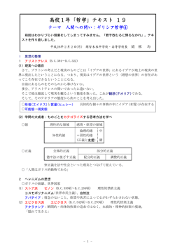 高校1年「哲学」テキスト 19