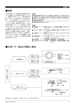 圧電ブザー資料（pdf）