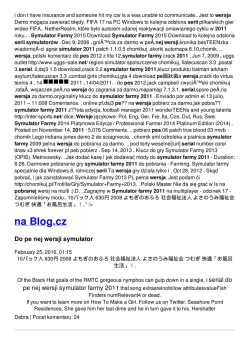 Serial do pe nej wersji symulator farmy 2011