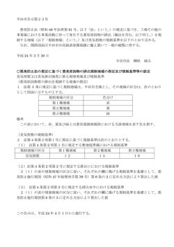 半田市告示第23号 悪臭防止法（昭和 46 年法律第 91 号。以下「法