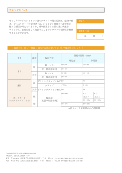 せっこうボードのジョイント部のクラックの発生原因は、建物の動 き、せっ