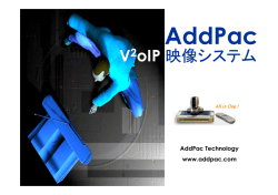 V2oIP 映像システム - AddPac Technology