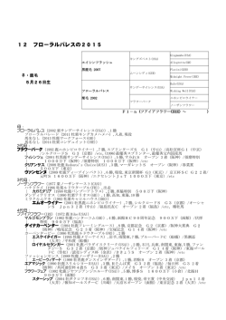 12 フローラルパレスの2015