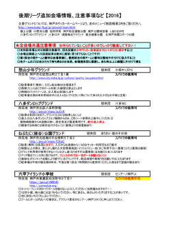試合会場 - 神戸のサッカー