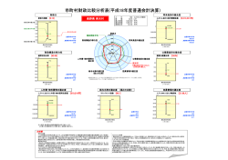 財政比較分析表－平成18年度決算
