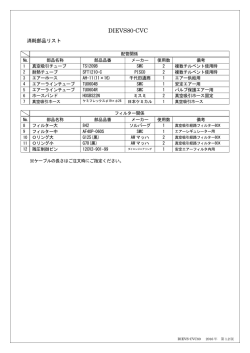 DIE VS CVシリーズ