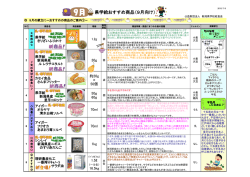 おすすめ商品 9月向け - 公益財団法人新潟県学校給食会