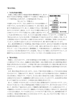 「第3の利益」 1．「大切な利益の種類」 右掲は、皆様よく御存じの損益