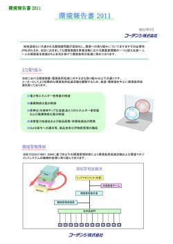 環境報告書2011