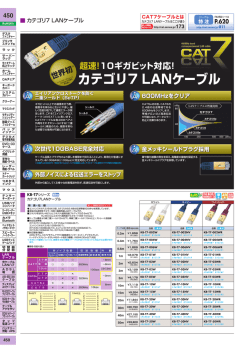 カテゴリ7 LANケーブル