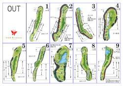 Page 1 OUT 1 5 2 3 4 PAR 4 PAR 4 6 PAR 4 7 PAR 3 8 PAR 5 9