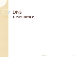 DNSの説明資料