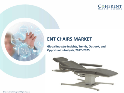 ENT Chairs Market - Industry Analysis, Size, Share, Growth, Trends and Forecast to 2025