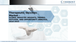 Therapeutic Vaccines Market