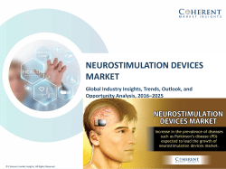 Neurostimulation Devices Market - Industry Analysis, Size, Share, Growth, Trends and Forecast to 2025