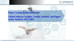 Paper Coating Materials Market