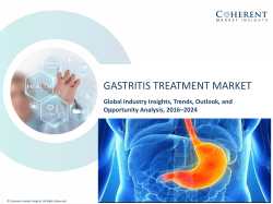 Gastritis Treatment Market - Industry Analysis, Size, Share, Growth, Trends and Forecast to 2024