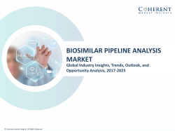 Biosimilar Pipeline Analysis MarketBiosimilar Pipeline Analysis Market  - Industry Analysis, Size, Share, Growth, Trends and Forecast to 2025