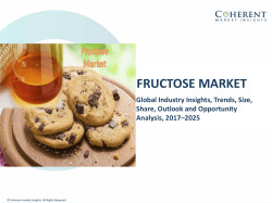 Fructose MarketFructose Market - Industry Trends, Outlook, Regulatory Bodies & Regulations and Key Market Players 2025