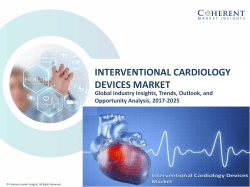 Interventional Cardiology Devices Market - Industry Analysis, Size, Share, Growth, Trends and Forecast to 2025