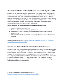 Industrial Rubber Market%0A