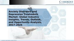 Anxiety Disorders and Depression Treatments Market