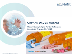Orphan Drugs Market by product type, and disease type - Global Industry Insights, Trends, 2025